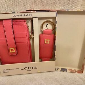 Lodis Key Ring and Card Case
